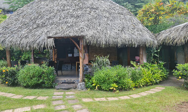 Whimsical Tahitian Cottage Experience-PPT Vanira Lodge - Restaurant 